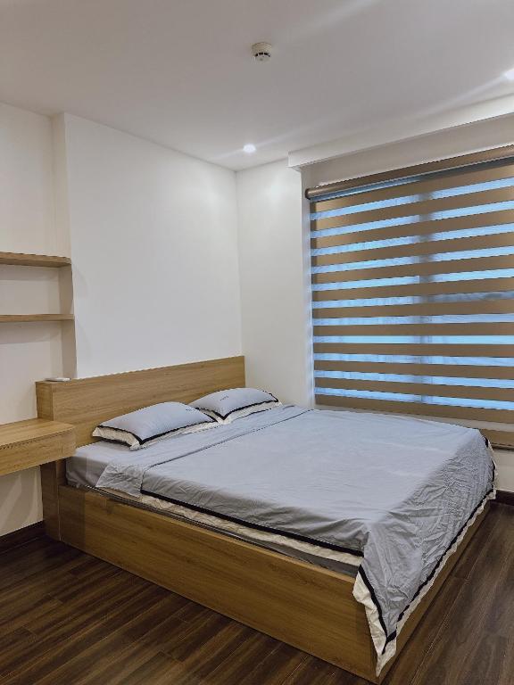 Postel nebo postele na pokoji v ubytování OK! homes- Hoàng Huy commerce Hải Phòng
