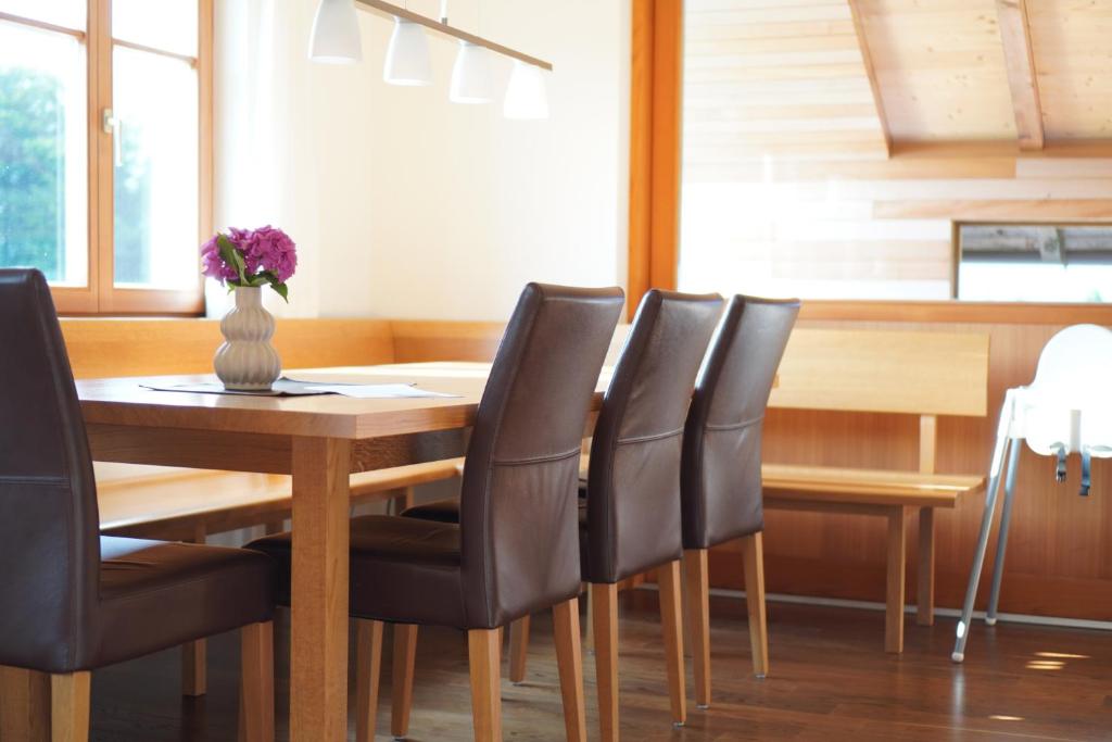 Posezení v ubytování Landwohnung