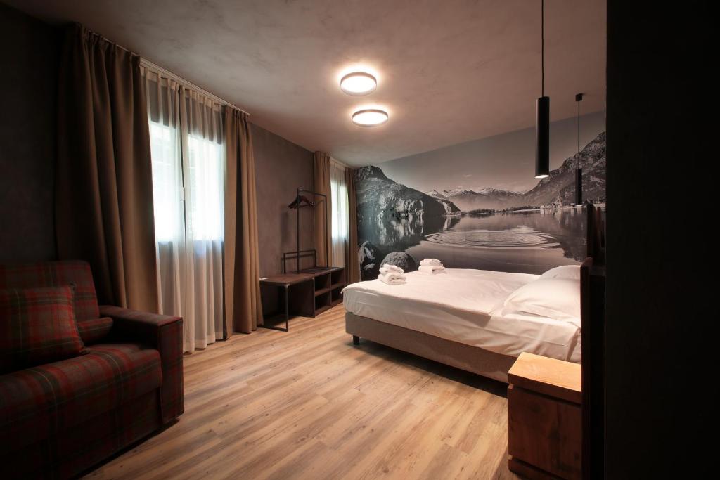 Postel nebo postele na pokoji v ubytování Crimea Wine Hotel