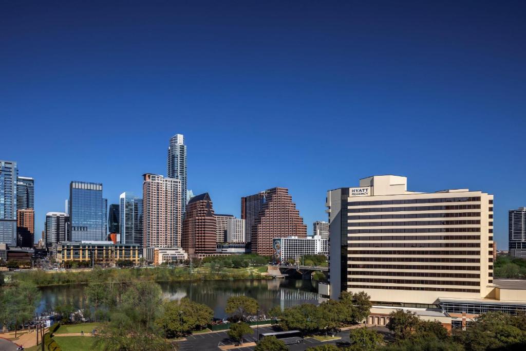 Nespecifikovaný výhled na destinaci Austin nebo výhled na město při pohledu z hotelu