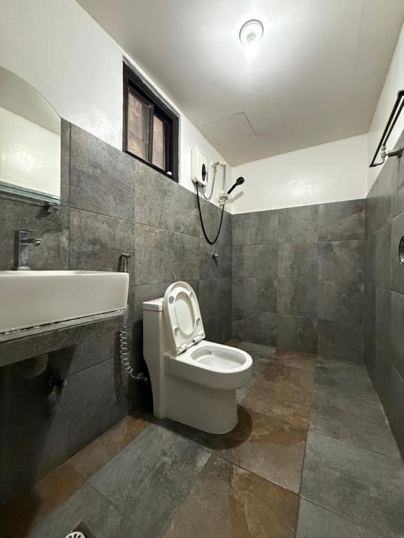 Koupelna v ubytování Marion Roos Hotel