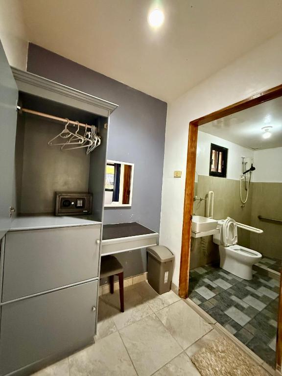Koupelna v ubytování Marion Roos Hotel
