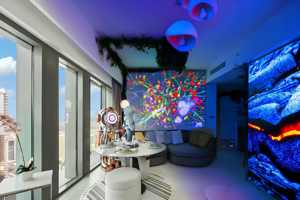 
Three-Bedroom Apartment with View
