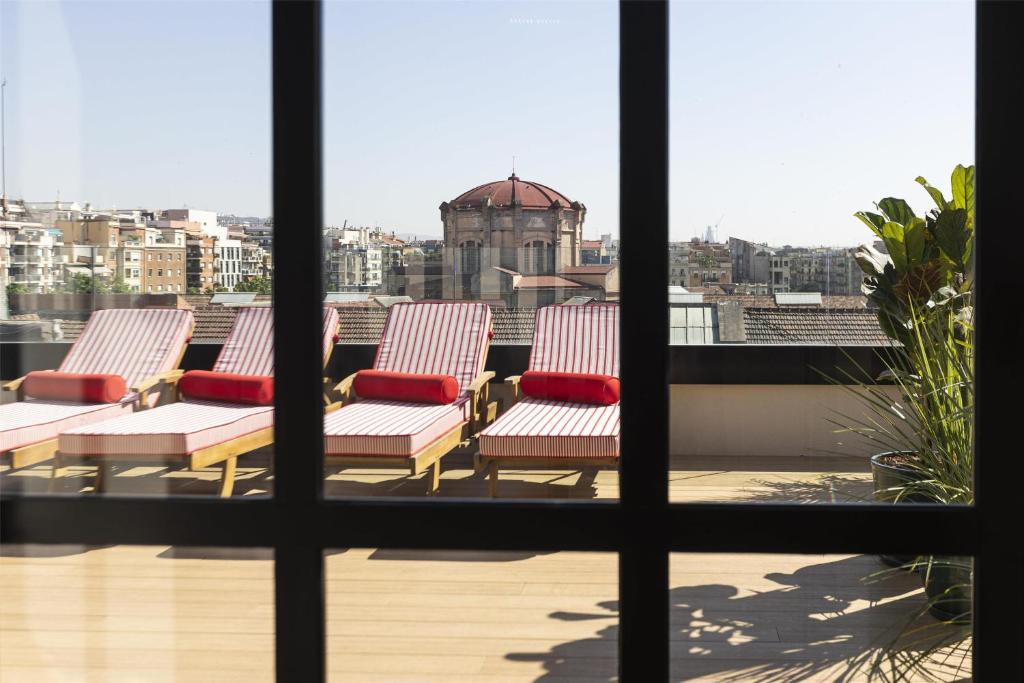 Balkón nebo terasa v ubytování Via Sants Hotel Barcelona, Tapestry Collection By Hilton
