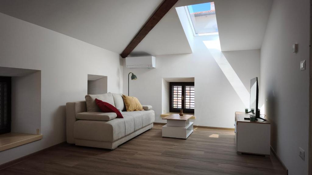 Et opholdsområde på New boutique apartments house Gabrijela Mrak in old Tolmin