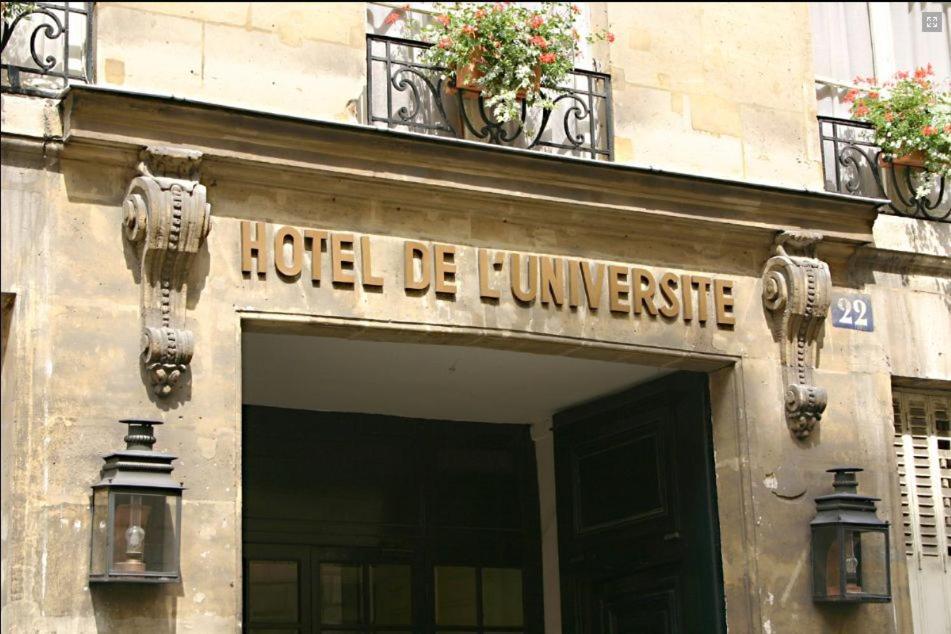 Exteriér nebo vchod ubytování Hotel de L'Universite