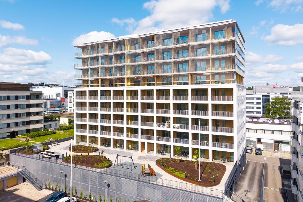 Budova, kde se apartmán nachází