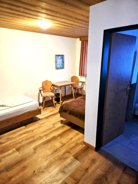 Postel nebo postele na pokoji v ubytování Landgasthof Kirchmayer