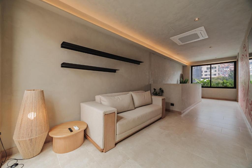 Posezení v ubytování Kuuna Luxury Stays by Wynwood House