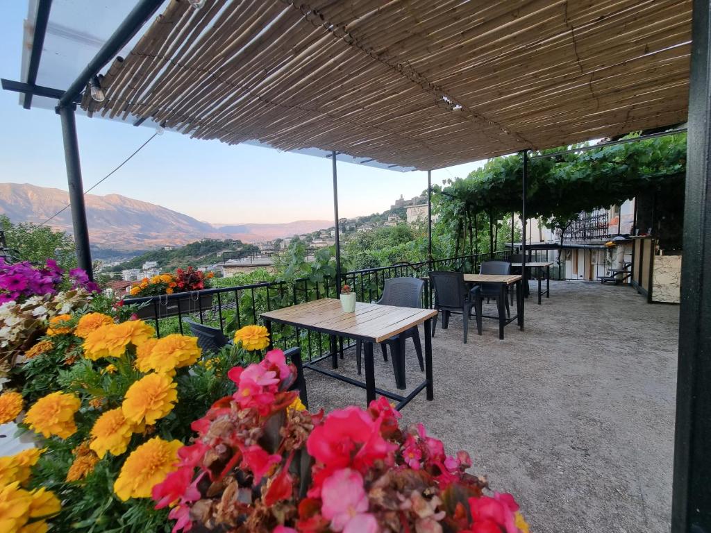 Nespecifikovaný výhled na hory nebo výhled na hory při pohledu z bed and breakfast