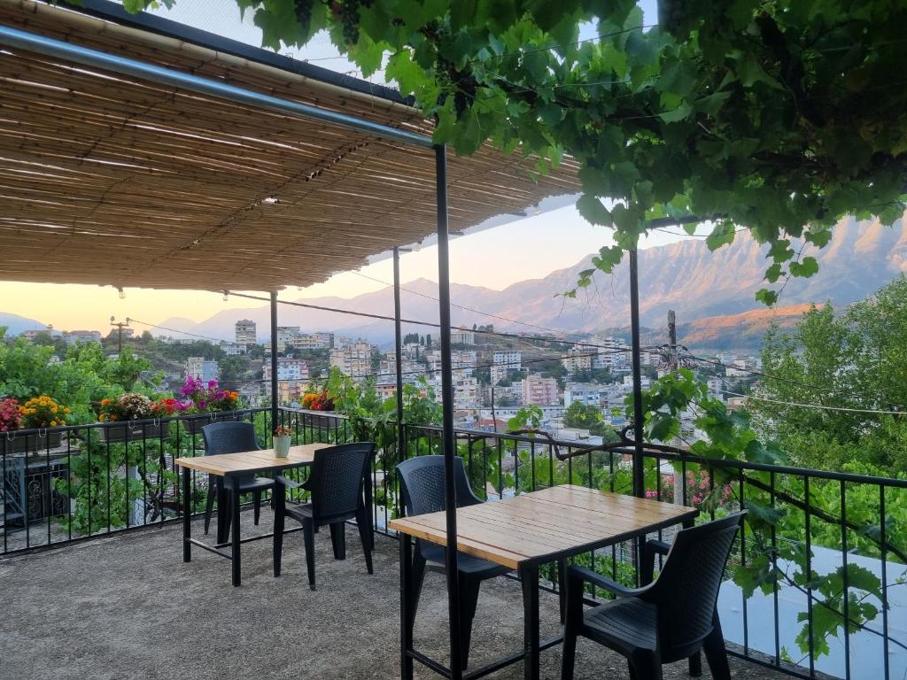 Nespecifikovaný výhled na hory nebo výhled na hory při pohledu z bed and breakfast