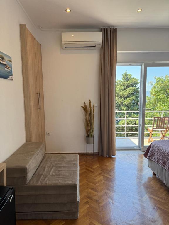 Rooms Villa Lucija - 海景高级双人间 - 带阳台
