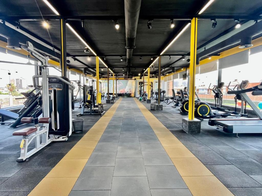 Fitness centrum a/nebo fitness zařízení v ubytování Nile Transport Hotel