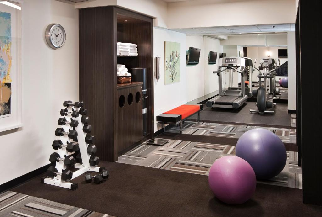 Fitness centrum a/nebo fitness zařízení v ubytování The Prince George Hotel
