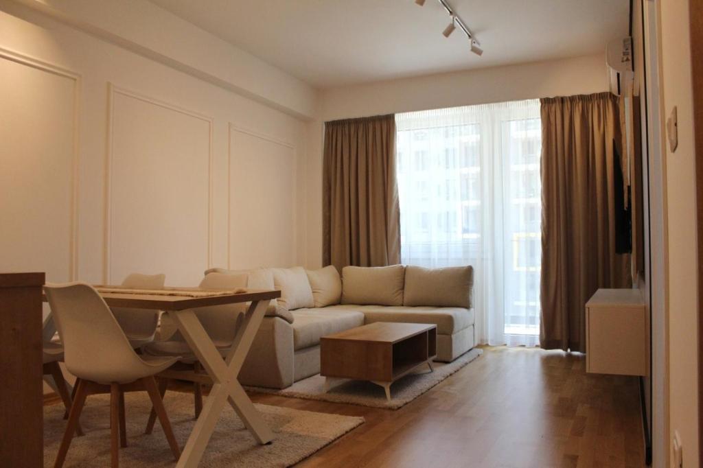 Posezení v ubytování Apartment Skopje 2