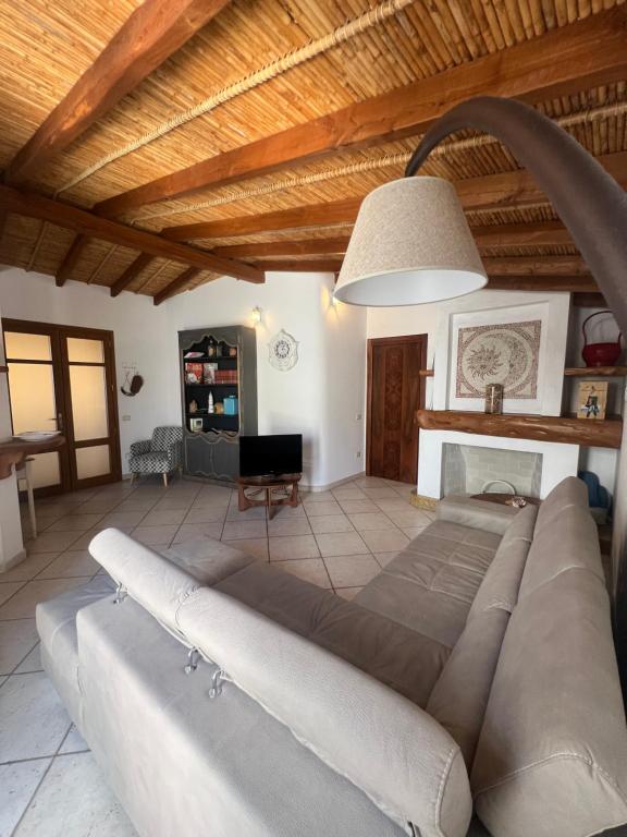 Posezení v ubytování Appartamento situato nella galleria dello Shopping