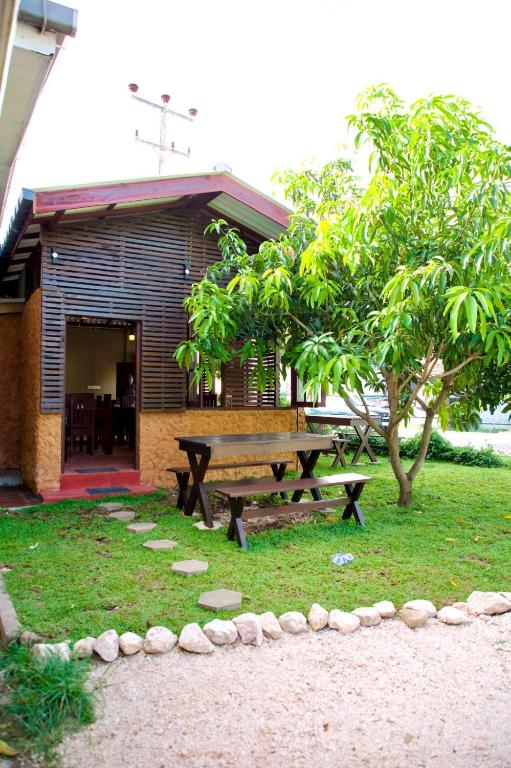 Zahrada ubytování Woodgrove Cabanas