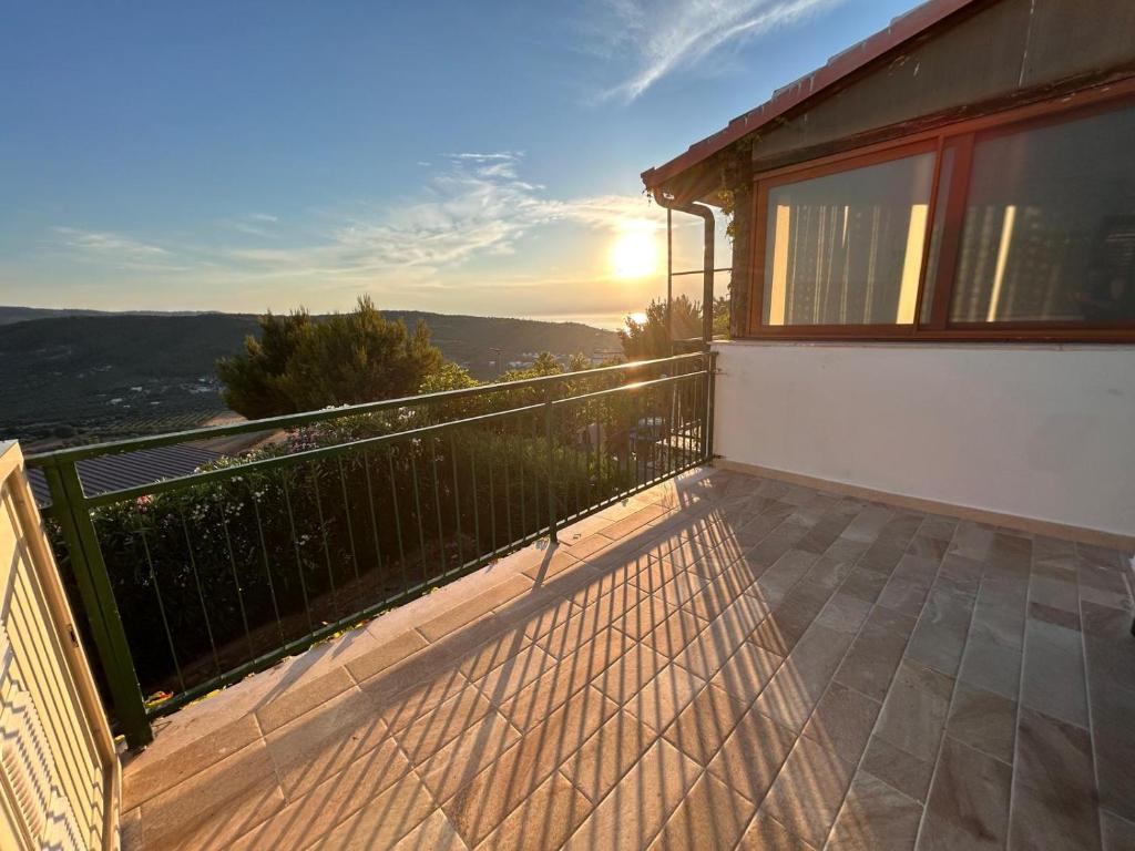 Balkón nebo terasa v ubytování Ginevra Apartment