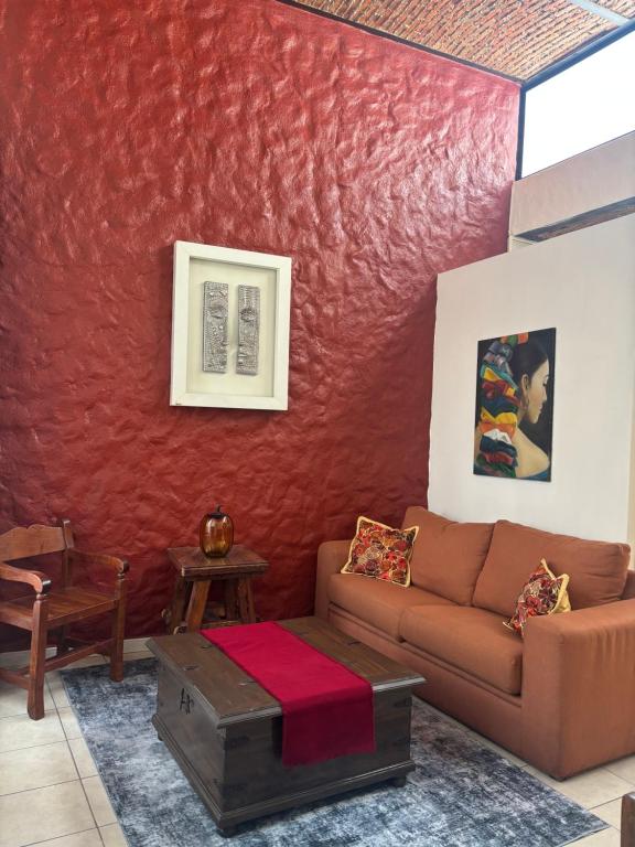 Posezení v ubytování Quinta Don Jose Boutique Hotel