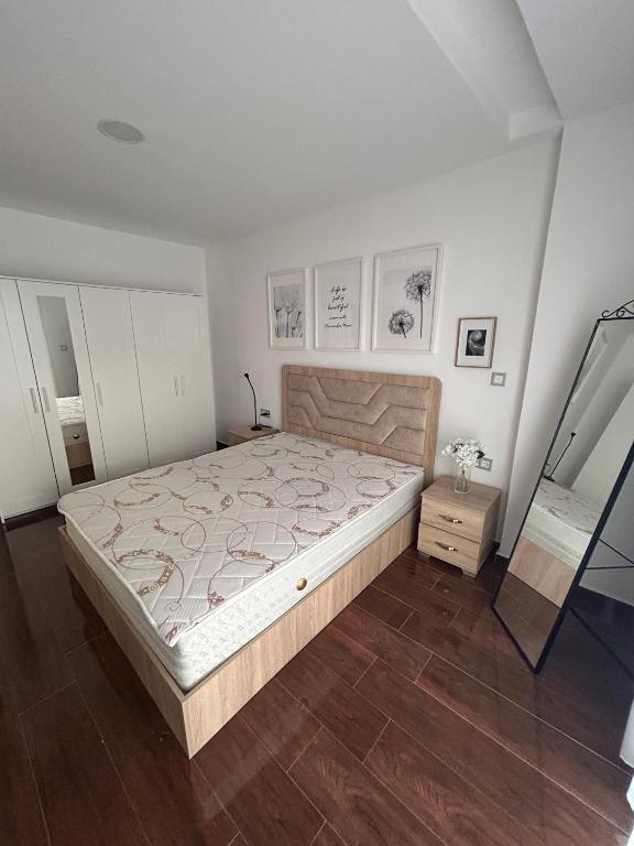 Postel nebo postele na pokoji v ubytování O' appartement Alhoceima