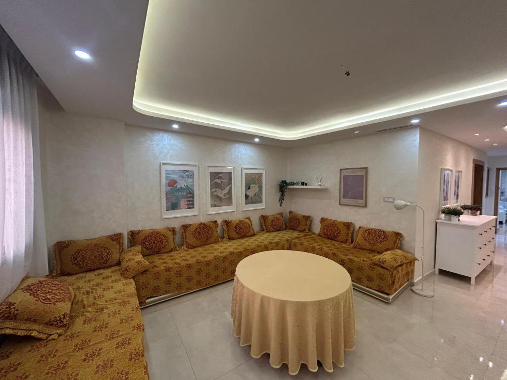 Posezení v ubytování O' appartement Alhoceima
