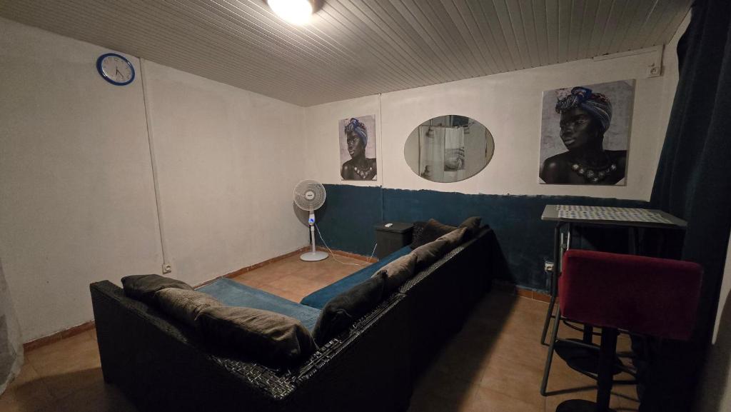 Posezení v ubytování Hébergement Chez l'Habitant - Idéal pour Visiter la Martinique