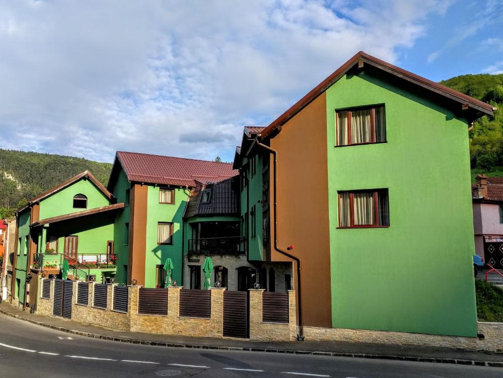 Budova, kde se penzion nachází