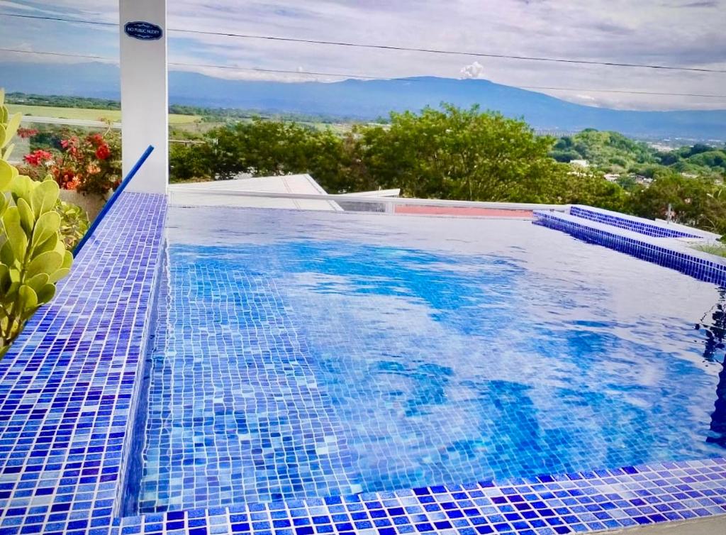 Πισίνα στο ή κοντά στο Luxury New apartment! Infinity Pool! Adults only