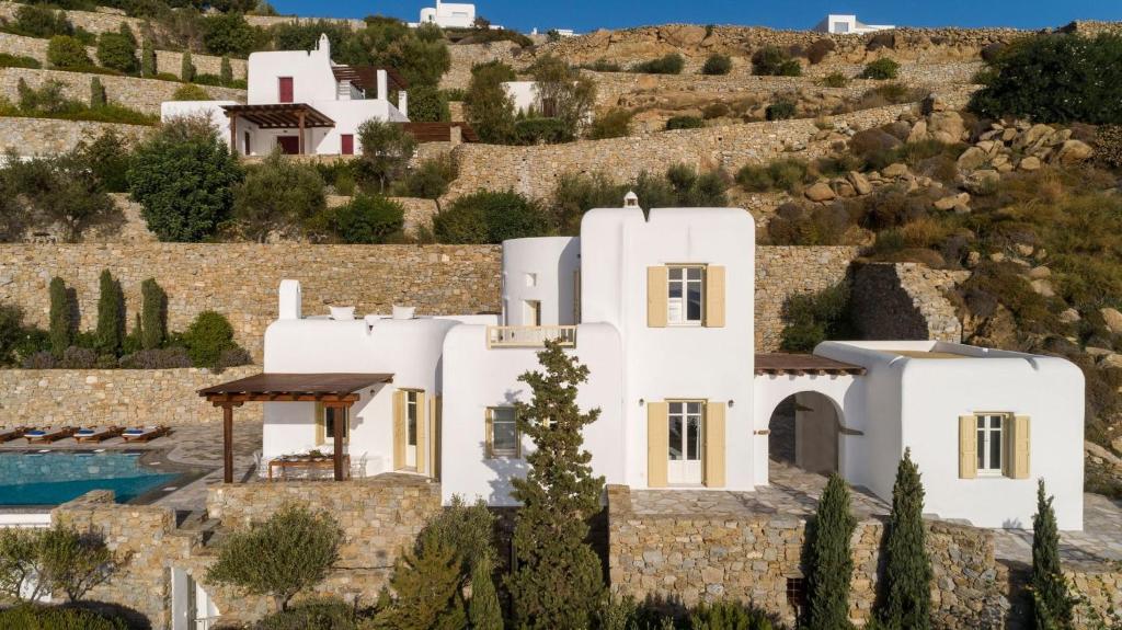 Excellent Mykonos Villa Villa Psarrou Beta 5 Bedrooms Stunning Sea Views Psarrou