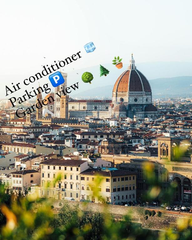Florence Garden view Suite & Parking