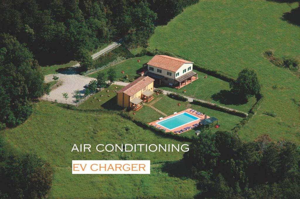 Bazén v ubytování Agriturismo La Burraia vicino a San Gimignano nebo v jeho okolí