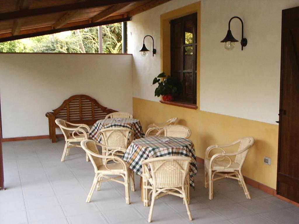 Posezení v ubytování Agriturismo Simonello