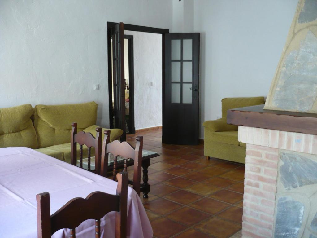 Posezení v ubytování Casa Dominga