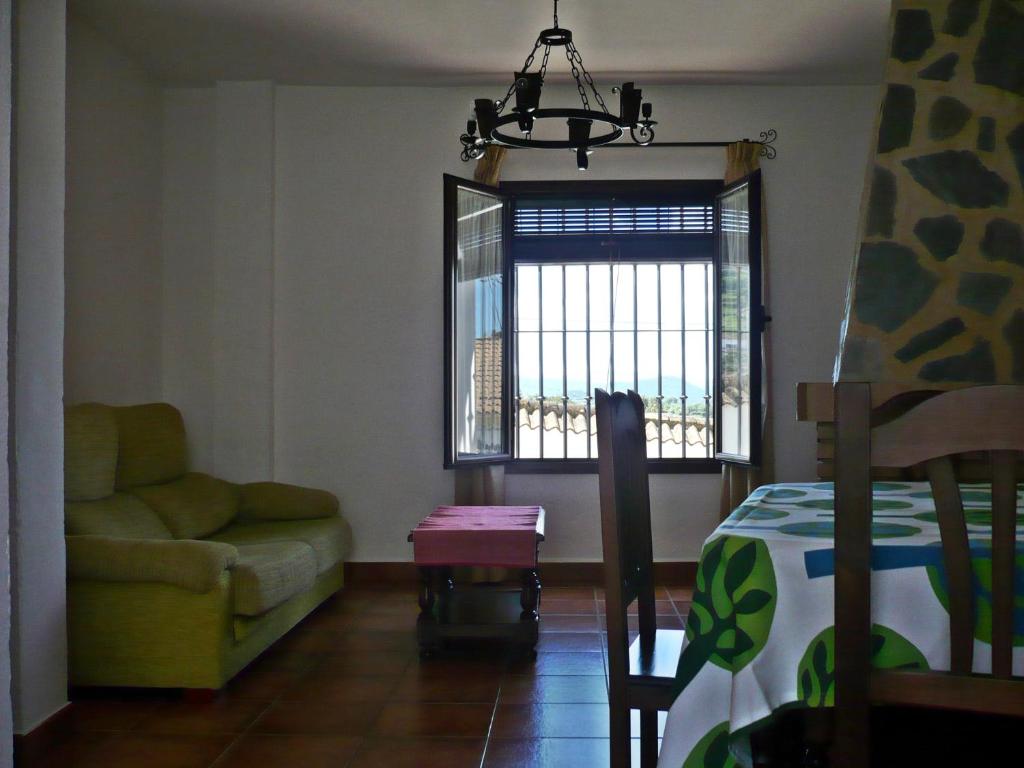 Posezení v ubytování Casa Dominga