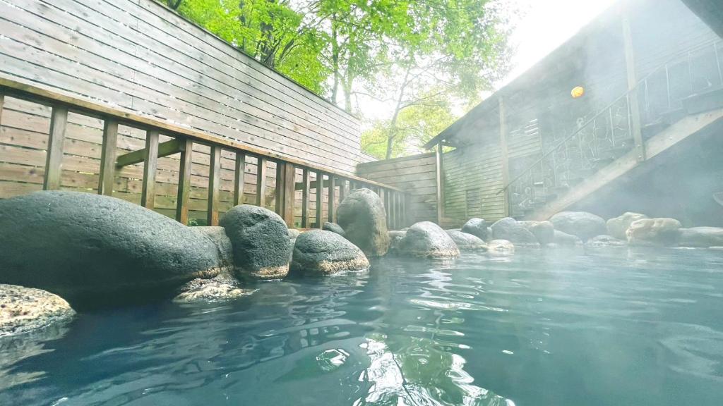 Bazén v ubytování Hotel Floracion Nasu nebo v jeho okolí