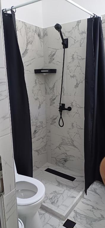 Koupelna v ubytování Casa Mevas
