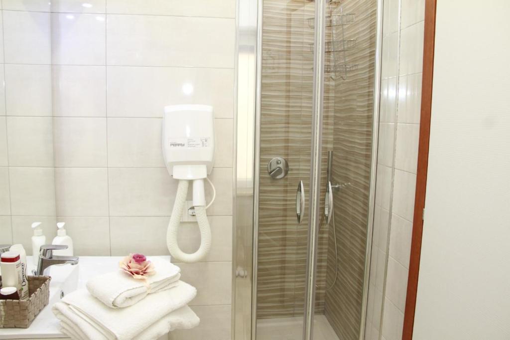 Łazienka w obiekcie B&B Maestra Giovanna