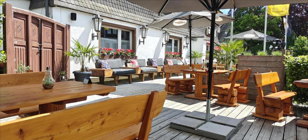 Restaurace v ubytování Gasthof Sonnental