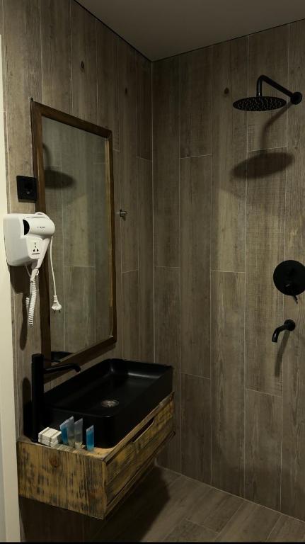 Koupelna v ubytování Comfortium