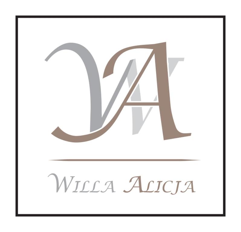 ブワディスワボボにあるApartamenty Willa Alicjaのアザザザザのロゴ