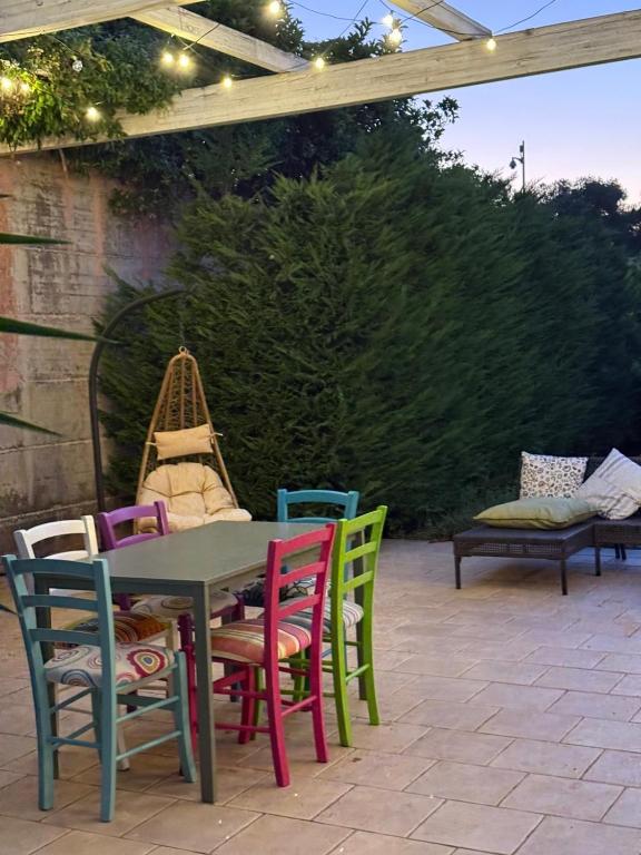 Patio nebo venkovní prostory v ubytování Villa Giulio Polignano