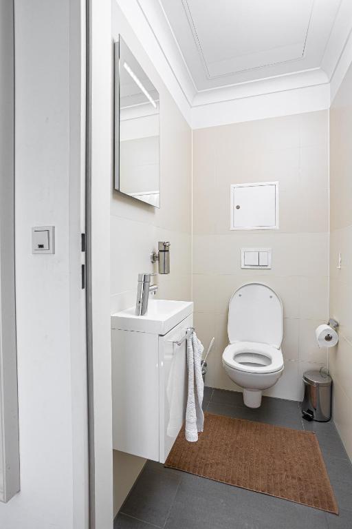 Koupelna v ubytování Vienna Apartments Hauptbahnhof