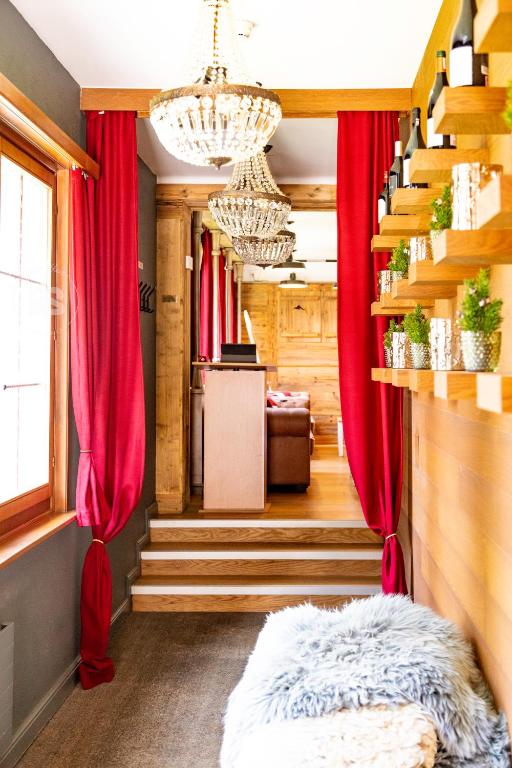 Voodi või voodid majutusasutuse Hotel Bergidyll - Riders Haven toas