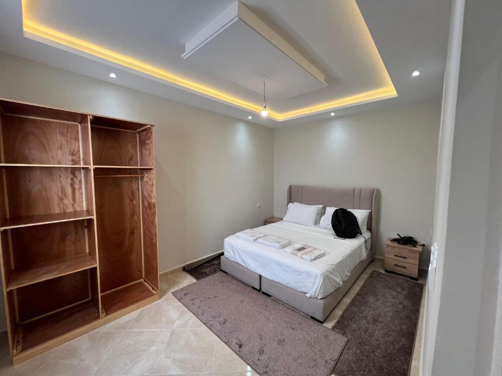 Postel nebo postele na pokoji v ubytování Appartement Azlf