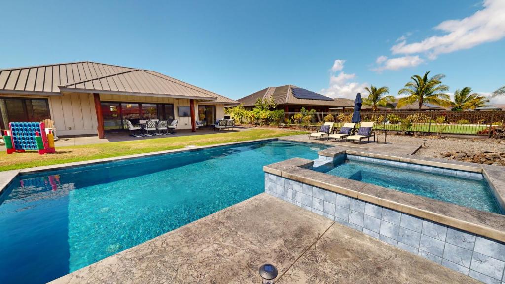 Πισίνα στο ή κοντά στο PEACEFUL PARADISE Quiet home with private pool