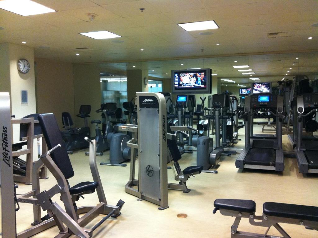 Das Fitnesscenter und&#47;oder die Fitnesseinrichtungen in der Unterkunft Hard Rock Hotel &amp; Casino Biloxi