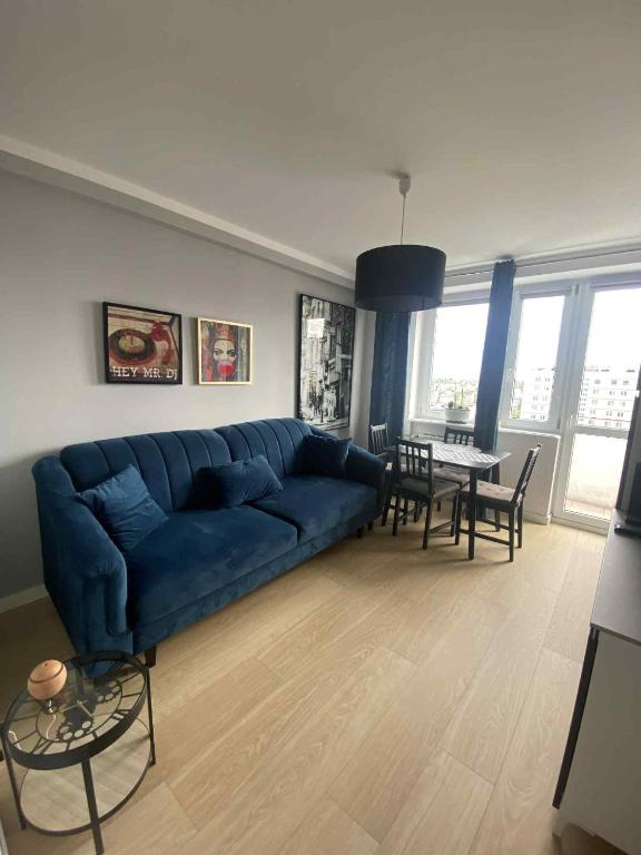 Posedenie v ubytovaní Apartament Długie Ogrody