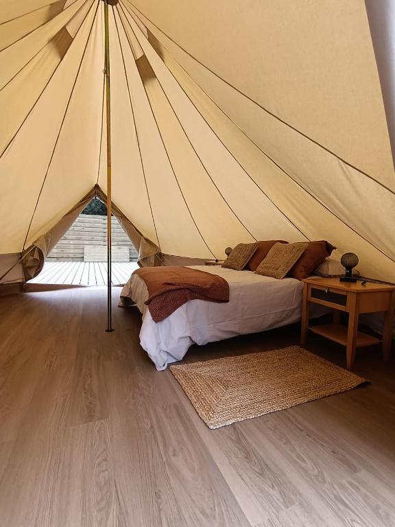 Postel nebo postele na pokoji v ubytování Monte frio de Tenerife