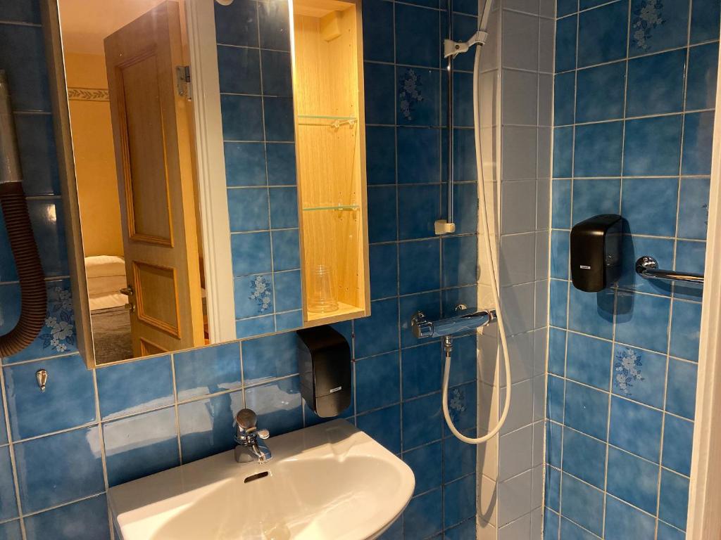 Koupelna v ubytování Hotel Örgryte