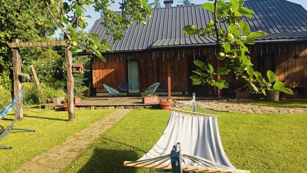 Taman di luar Dusza Chata - Bieszczady